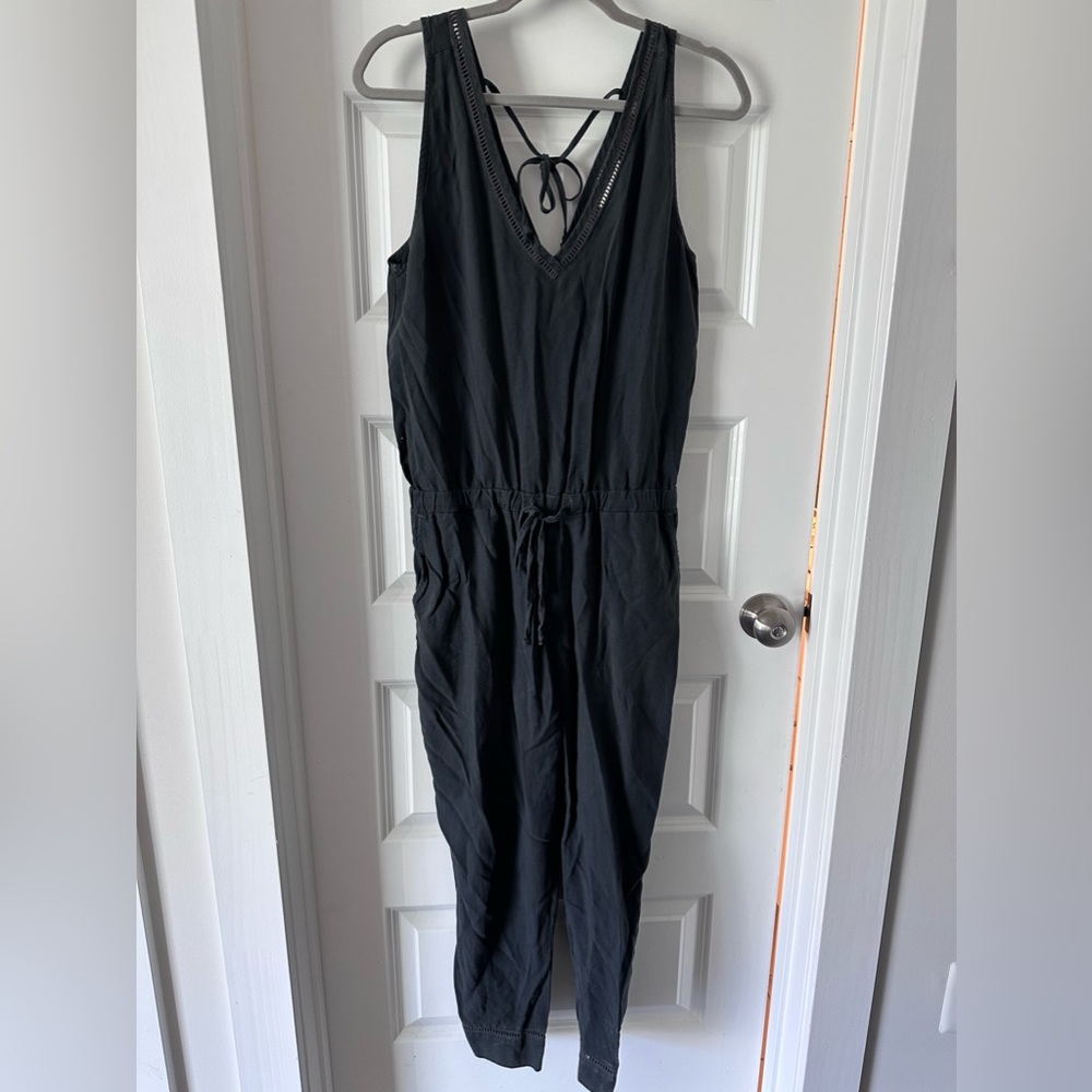 Cloth and Stone navy jumpsuit